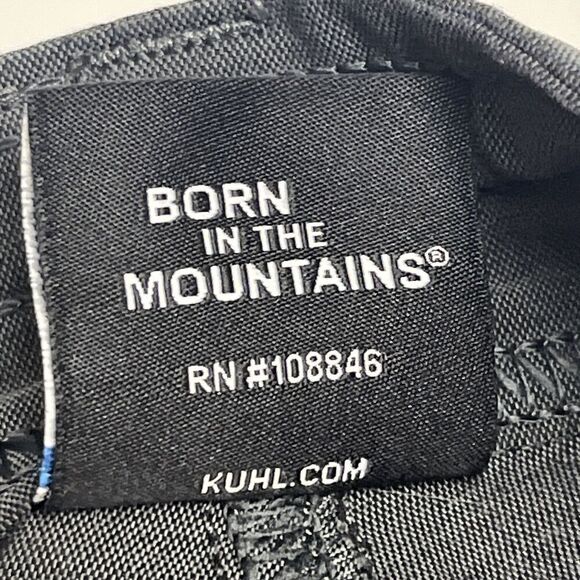 Kuhl Women's Dark Grey Snap Zipper Shorts With Zipper Drawstrings-Size 8 - Picture 8 of 11